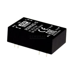 Mean Well - Module convertisseur cc/cc RDDW08F-12 Nbr. de sorties: 2 x 333 mA 8 w 1 pc(s) Q128422