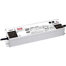 Mean Well - HLG-185H-12AB Driver de led à tension constante 156 w 6.5 - 13 a 10.8 - 13.5 v/dc dimmable, fonction dimmeur 3 en 1, réglable, circuit