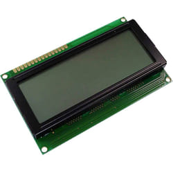 Display Elektronik - cran lcd blanc 20 x 4 Pixel (l x h x p) 98 x 60 x 11.6 mm