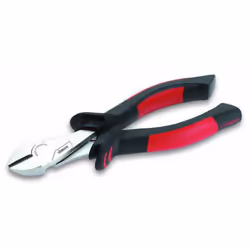 Cimco 10 0528, Pince diagonale, Résistant aux chocs, Plastique PU, Acier, Plastique, Noir, Rouge, 200 mm