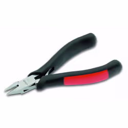 Cimco 100806, Pince diagonale, Protection contre les décharges électrostatiques (ESD), Acier, Noir, Rouge, 120 mm