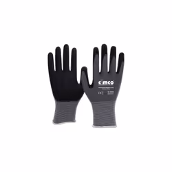 Cimco Standard Skinny Flex schwarz/grau 141225 Tricot Gants de travail Taille: 8, M EN 388 1 paire(s)