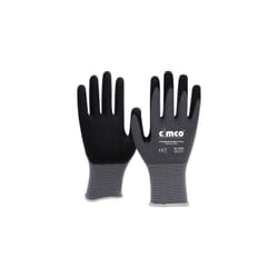 Cimco - standard skinny flex schwarz/grau 141225 tricot gants de travail taille: 8, m 1 paire(s)