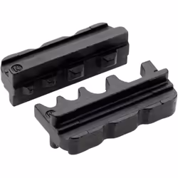 Informations techniques Plage de serrage (min.) : 0.5 mm² Zone de pression (max.) : 10 mm² Embout pour fiches de contact non  ...
