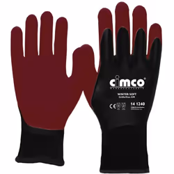 Informations techniques Couleur : rouge foncé, noir Matériau (paume) : Latex Norme EN : EN 388 Spécificités des gants : avec  ...