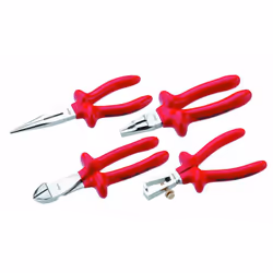 Cimco 108002, Ensemble de pinces, Rouge