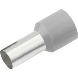187200 Embout simple d'extrémité de câble 0.14 mm² partiellement isolé gris 100 pc(s) - Cimco