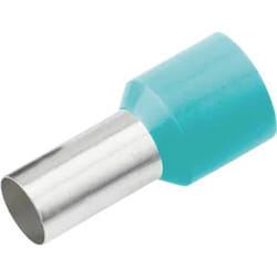 187204 Embout simple d'extrémité de câble 0.34 mm² partiellement isolé turquoise 100 pc(s) - Cimco