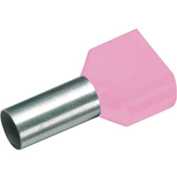 187715 Embout double d'extrémité de câble 0.25 mm² partiellement isolé violet 100 pc(s) - Cimco