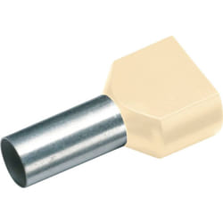 Cimco - 187729 Embout double d'extrémité de câble 16 mm² partiellement isolé 100 pc(s) Y018223