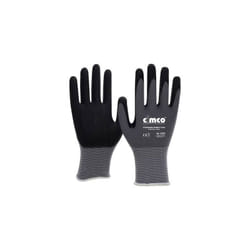 Cimco - standard skinny flex schwarz/grau 141266 tricot gants de travail taille: 9, l 1 paire(s)