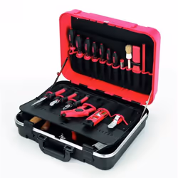 Cimco 172004, Noir, Rouge, 430 mm, 340 mm, 155 mm, 3,2 kg, 22 outils