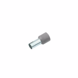 Cimco 181007, Embouts de fil, Étain, Droit, Gris, Métallique, Cuivre, 2,5 mm²