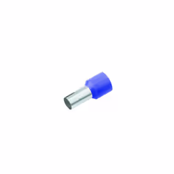 Cimco 180990, Embouts de fil, Étain, Droit, Bleu, Métallique, Cuivre, 0,25 mm²