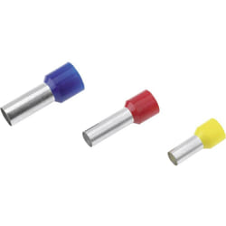 Embout simple d'extrémité de câble Cimco 18 1010 6 mm² x 12 mm partiellement isolé vert 100 pc(s)