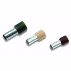 Cimco 182218, Embouts de fil, Étain, Droit, Vert, Métallique, Cuivre, 16 mm²