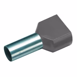 Cimco 182404, Embouts de fil, Étain, Droit, Gris, Métallique, Cuivre, 0,75 mm²