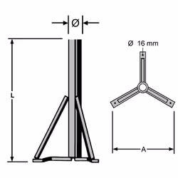 Kathrein ZAS 15, 9,9 kg, 810 mm