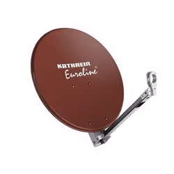 Kathrein KEA 850, 10,7 - 12,75 GHz, 38,5 dBi, 0 - 80°, Rouge, Aluminium, 85 cm