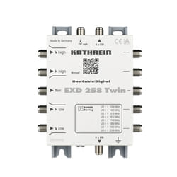 Kathrein EXD 258 Twin commutateur multiple satellite 5 entrées 5 sorties