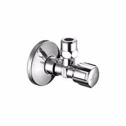 Schell Comfort vanne d'angle 049060699 Numéro d'article 049060699 chromé surface1 avec poignée confort arbre de poussée long, ...
