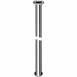 d'un côté pour G 3/8, collet = ?14, de l'autre côté pour G 1/2, collet = ?18 Longueur : 1000 mm Détails : finition : chrome P ...