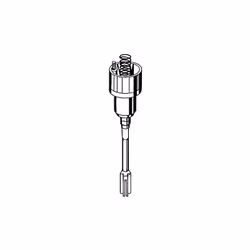 Schell piston 294200099 avec aiguille de nettoyage de buse pour raccord encastré Schellomat WC piston Schell avec aiguille de ...