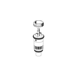 Schell - omat basic 294930099 complète, pour robinetterie d&39urinoir, chromée