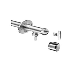 Schell Raccord complet antigel Polar II 039950399 DN 15, chrome mat, sans aérateur de tuyau