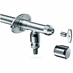 SCHELL vanne Applique murale extérieure antigel POLAR II, Article.NR # 039960399 Siège de vanne antigel 200 mm de la maçonner ...