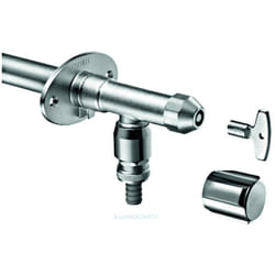 Raccord complet antigel Polar ii avec aérateur de tuyau 039960399 dn 15, chrome mat, avec aérateur de tuyau - Schell