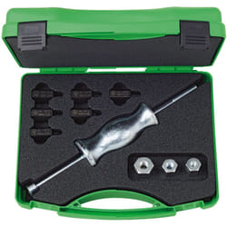 Kukko - Kit d'enlèvement de filetage avec marteau coulissant (filetage ga & vm) KS-22-02