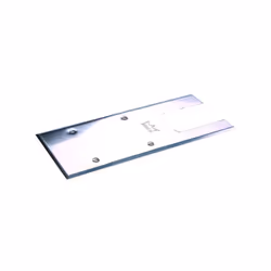 Plaque de recouvrement pour BTS 65. Plaque vissée sur boîte de scellement. Conforme à la Norme EN 1154 CE ◉ Détails : Compati ...