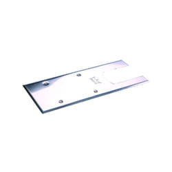 Dormakaba - Plaque de recouvrement pour pivot de sol BTS65 - inox - 290 x 130 mm