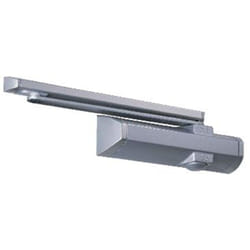 Ferme-porte TS90 bras coulisse DORMA - force 3/4 - argent - frein à l'ouverture - toutes positions - 10210401