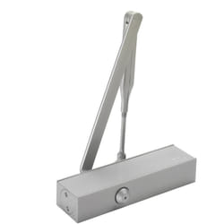 Ferme-porte en applique tsprofil complet en 2-4 bras réglable compas - argent Dorma kaba