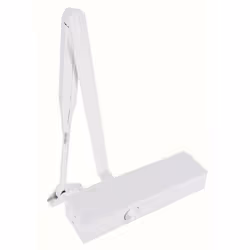 Ferme-porte TS Profils DORMA - bras standard - freinage ouverture - force 2/4 - Blanc - 27112211 - Force réglable 2/4 par dép ...