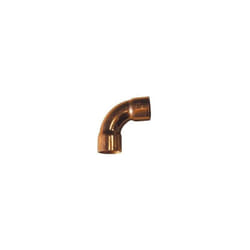 Coude cuivre Grand Rayon 90 degré Femelle Femelle 18 mm