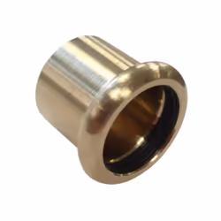 Bouchon cuivre à sertir, diamètre 12 mm THERMADOR référence 630112. Bouchon femelle, avec raccord à sertir universel, en Cu-D ...