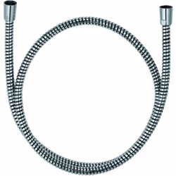KLUDI LOGOFLEX 1x flexible de douche DN 15 revêtu de plastique avec effet métallique avec écrous coniques G 1/2 x G 1/2 x 160 ...