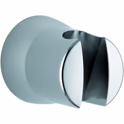 KLUDI 1x support de douche mural pour flexibles avec écrou conique avec vis et chevilles