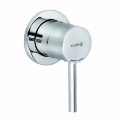 Mitigeur de douche encastré couleur chrome matériau : laiton taille de la rosace : 80 mm tête levier de commande pour corps d ...