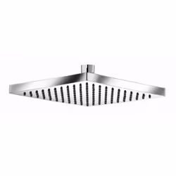 Douche de tête DN15 dimensions : 200 x 200 mm avec nettoyage rapide des dépôts de calcaire avec raccord à rotule débit 25,8 l ...
