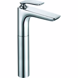 KLUDI BALANCE 1 x Mitigeur monocommande pour vasque DN 15 Levier fermé Sans garniture de vidage Montage monotrou Hauteur d'éc ...