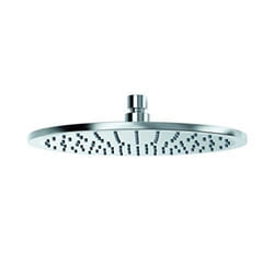 Pommeau de douche - KLUDI - Kludi a-QA ronde 25 cm - Chromé - Angle dinclinaison réglable - Picots Easy Clean
