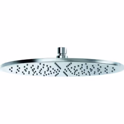 KLUDI A-QA 1x Douche de tête à disque DN 15 Ø 300 mm douche de tête en métal avec jet volumétrique débit de 23 l/min à 3 bar  ...