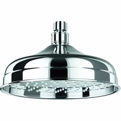 KLUDI 1926 1x douche de tête DN 15 Ø 200 mm avec nettoyage rapide du calcaire débit 15 l/min à 3 bar avec rotule raccord G 1/ ...