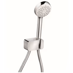 Colonne de douche douchette KLUDI LOGO 1S avec nettoyage rapide des dépôts de calcaire 1 jet : Volumen débit 23 l/min à 3 bar ...