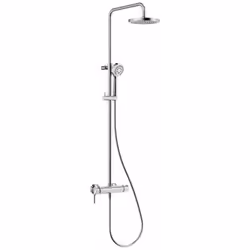 Set de douche Dual Power Shower System 200 Mitigeur de douche mural cartouche céramique avec possibilité de limite de la temp ...