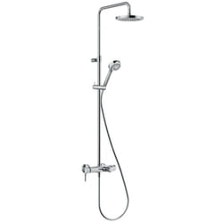 Logo - Set de douche Dual Shower System 200, avec mitigeur, chrome 6808305-00 - Kludi